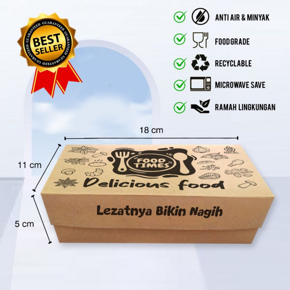 

50 pcs,MOTIF lunch box M,kotak makanan serbaguna,krfat 290 Laminasi,polos MURAHH Kitchenware Kotak