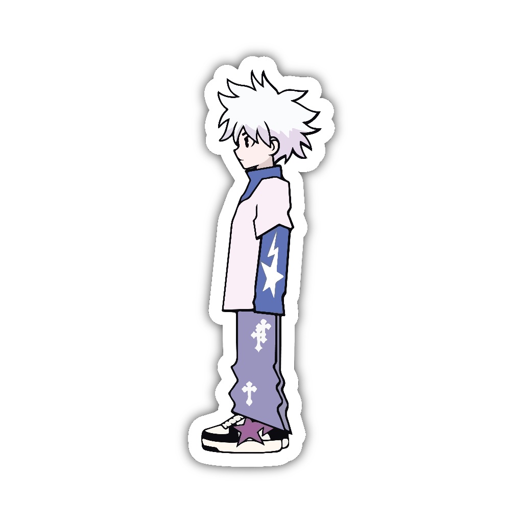 

ZV025 sticker karakter kartun anime aesthetic, stiker vinyl satuan