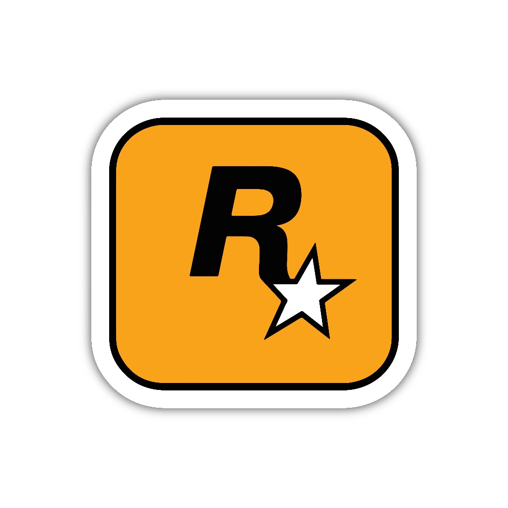 

ZV042 sticker Rockstar Games Account Fivem Ready No Gta V, stiker vinyl satuan