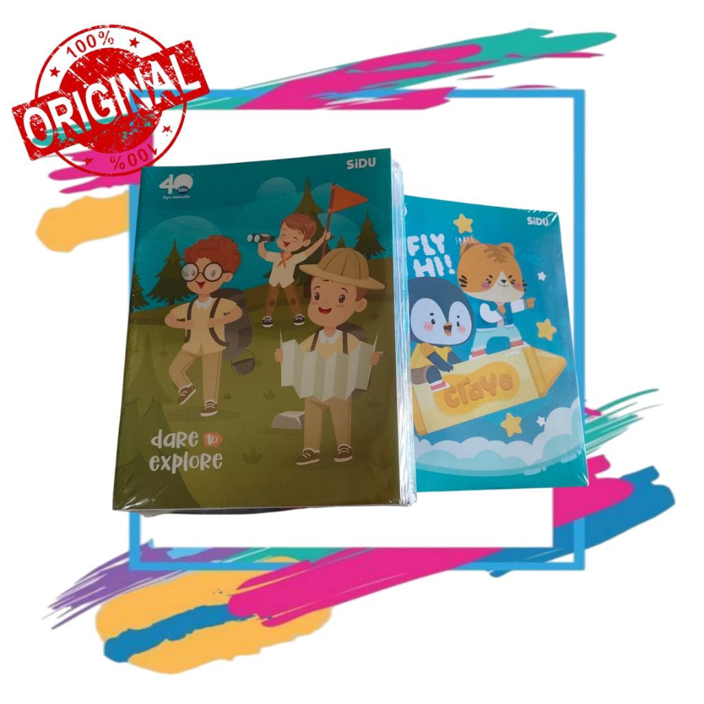 

Buku Tulis Sidu 58 Lembar Isi 10 Pcs Per pack