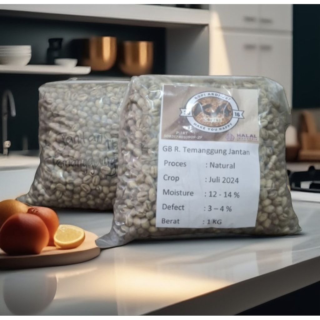 

Green Bean(GB)/Biji Mentah Robusta Jantan Temanggung