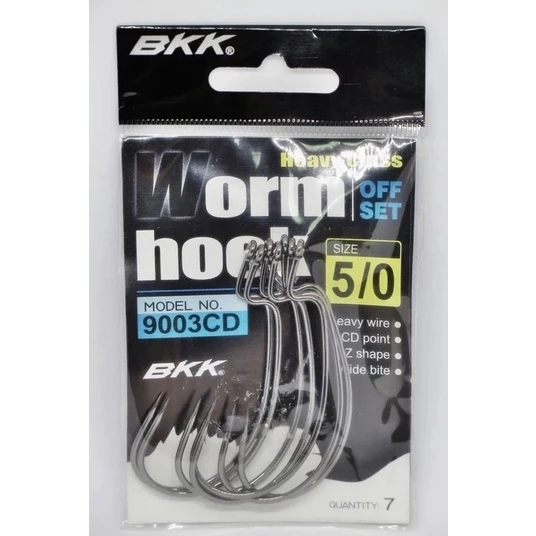 Worm Hook BKK 9003CD / Hook Standar Ozmy Silencer Per 1pc