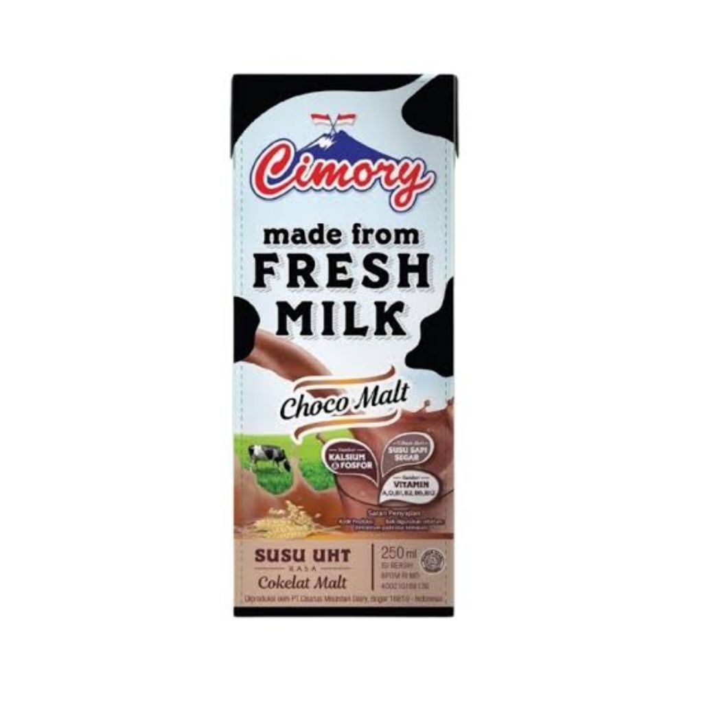 

Cimory Susu UHT 250 ml Rasa Choco Malt