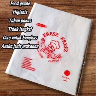 Ketas nasi / kertas fried chicken / kemasana nasi kfc / kertas nasi mcd
