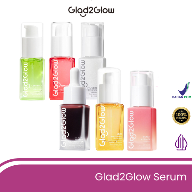 GLAD2GLOW FACE SERUM 17ML