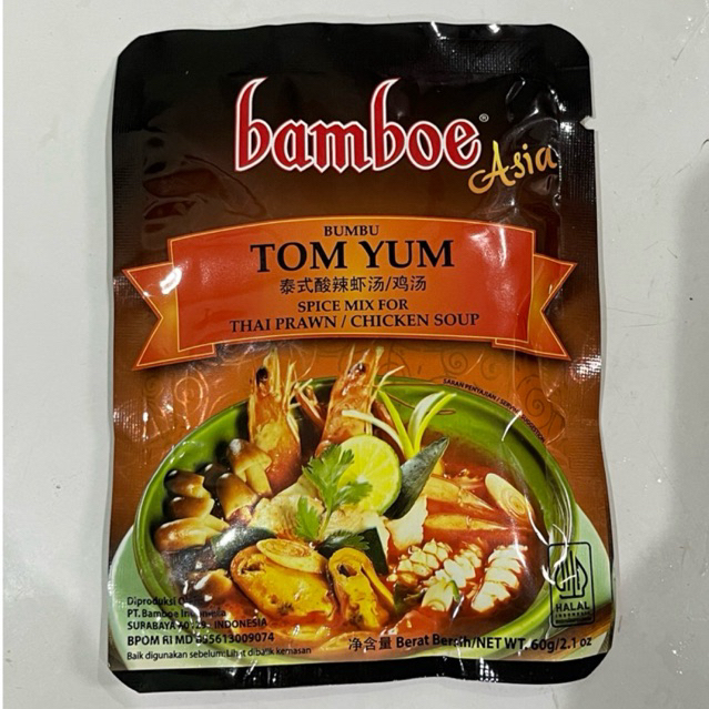 

BUMBU KUAH TOMYUM. siap saji dan 100% HALAL