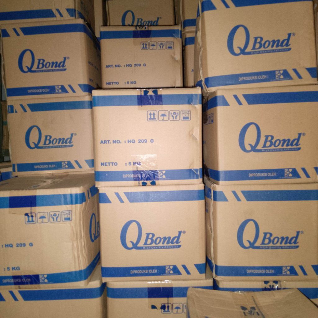 Lem Qbond Lem kayu putih lem PVAc 5kg