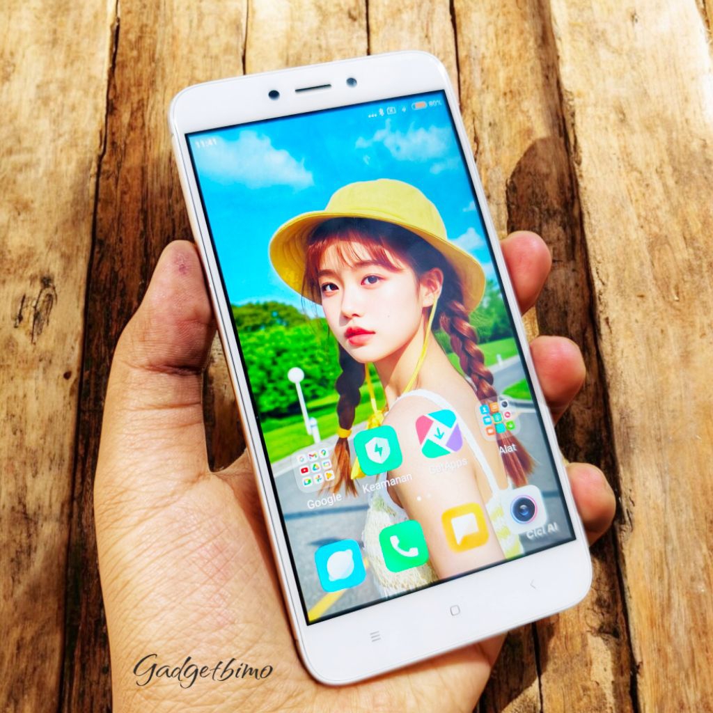 XIAOMI REDMI 4X 2/16 4G HP ANDROID SECOND MURAH BERKUALITAS