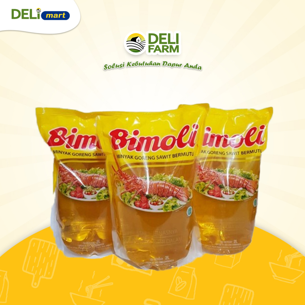 

Deli Mart Bimoli Minyak Goreng Kemasan 2 Liter by Deli Farm