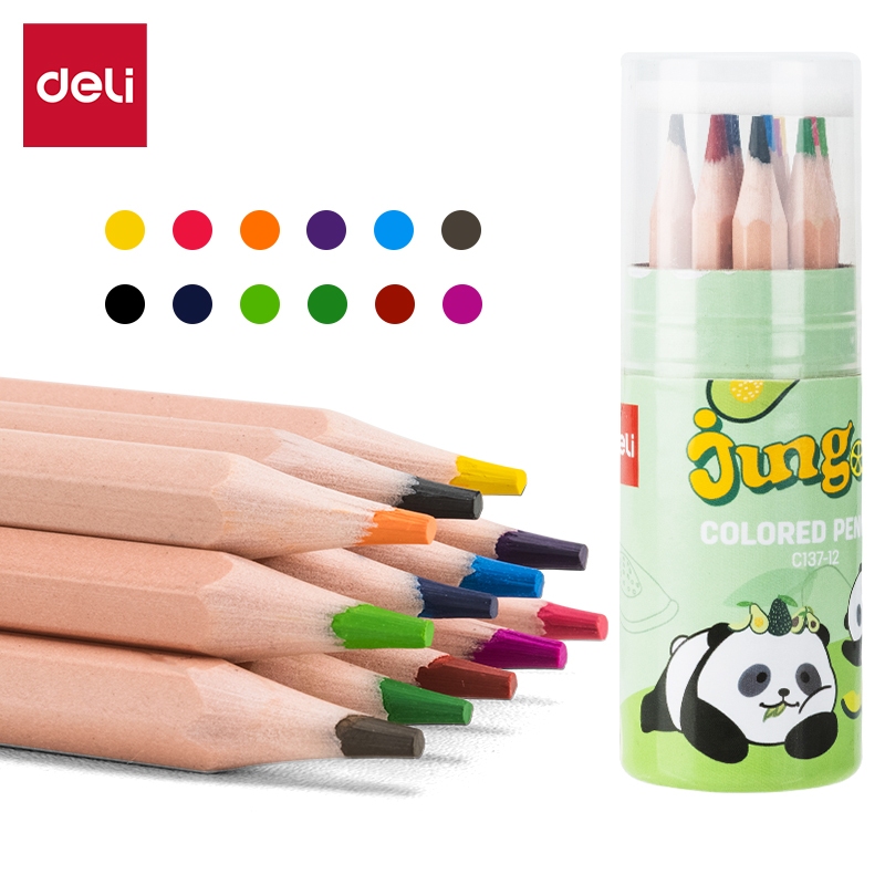 

Deli Pensil Warna / Colored Pencil 12 PCS EC137