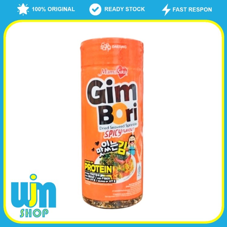 

Nori Tabur Halal Mama Suka Gim Bori Spicy 25gr