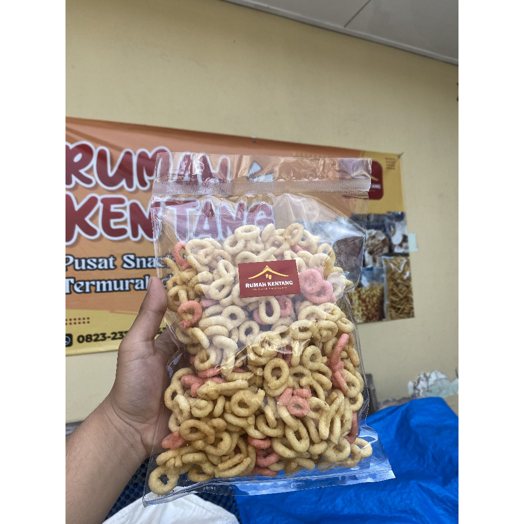 

CAMILAN VIRAL klanting lanting bawang lanting bawang khas jogja kelanting - Pedas, 500 gram