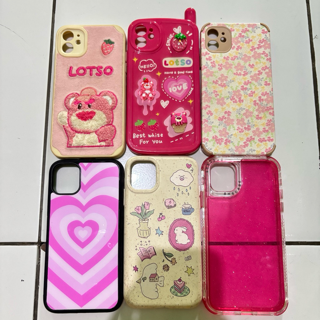 preloved case iPhone 11 pink series