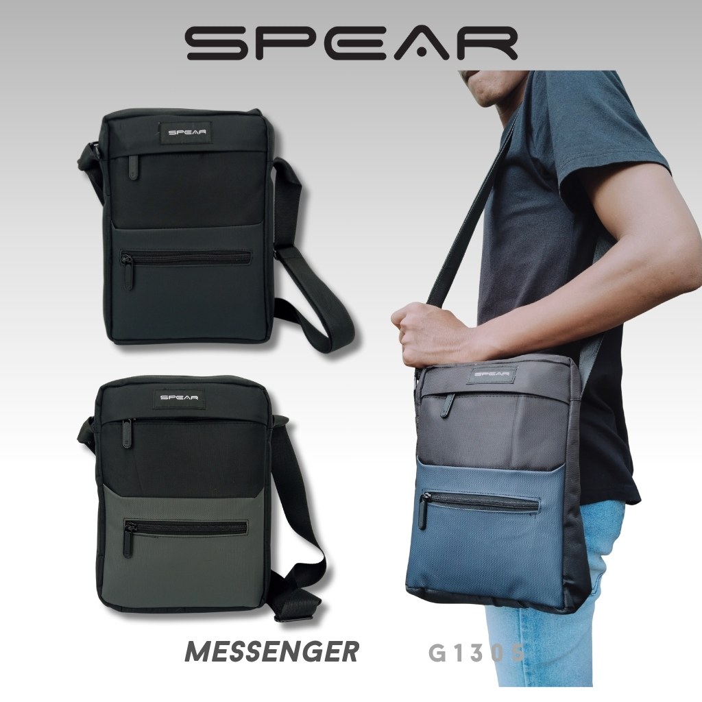 SPEAR Tas Messenger Pria Messenger Kerja MB-G1305