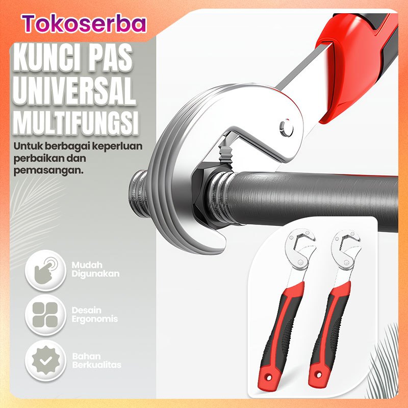 Kunci universal multifungsi kunci universal bergerak kunci pipa pembuka cepat kunci universal