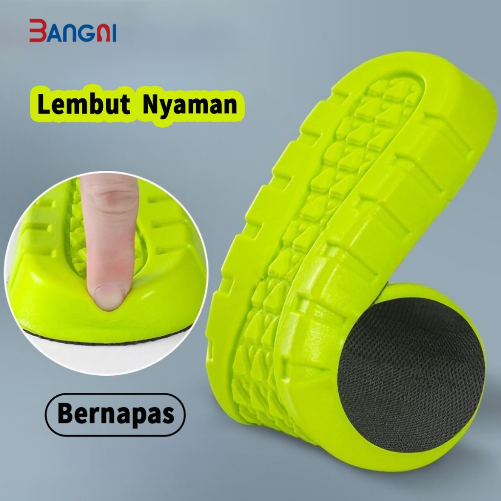 Bangni Insole Sepatu Olahraga Insole Antibacterial Insole Anti Bau Insole Sepatu Empuk Insole Sepatu