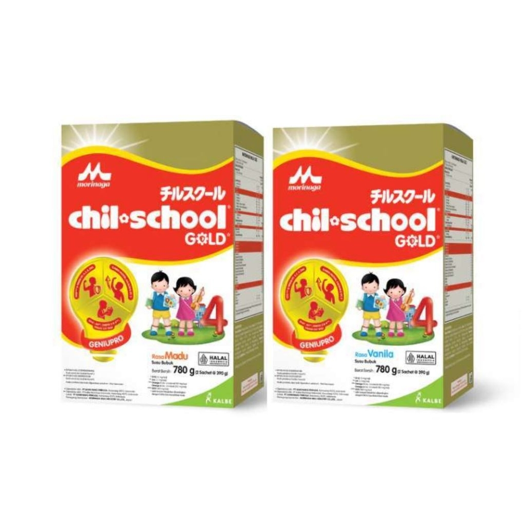 

CHIL SCHOOL MORINAGA VANILA / MADU 780 GRAM CHILSCHOOL SUSU TUMBUH KEMBANG ANAK CERDAS