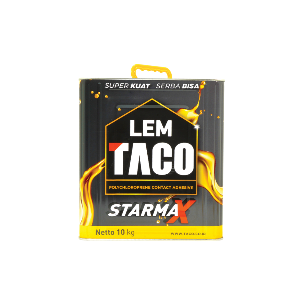Taco Lem Starmax Kuning 10kg Lem Kuning HPL Karpet Kayu Vinyl
