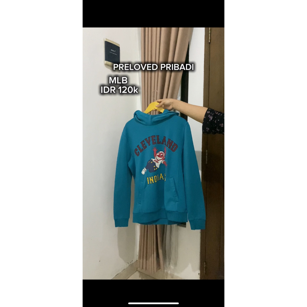PRELOVED HOODIE MLB
