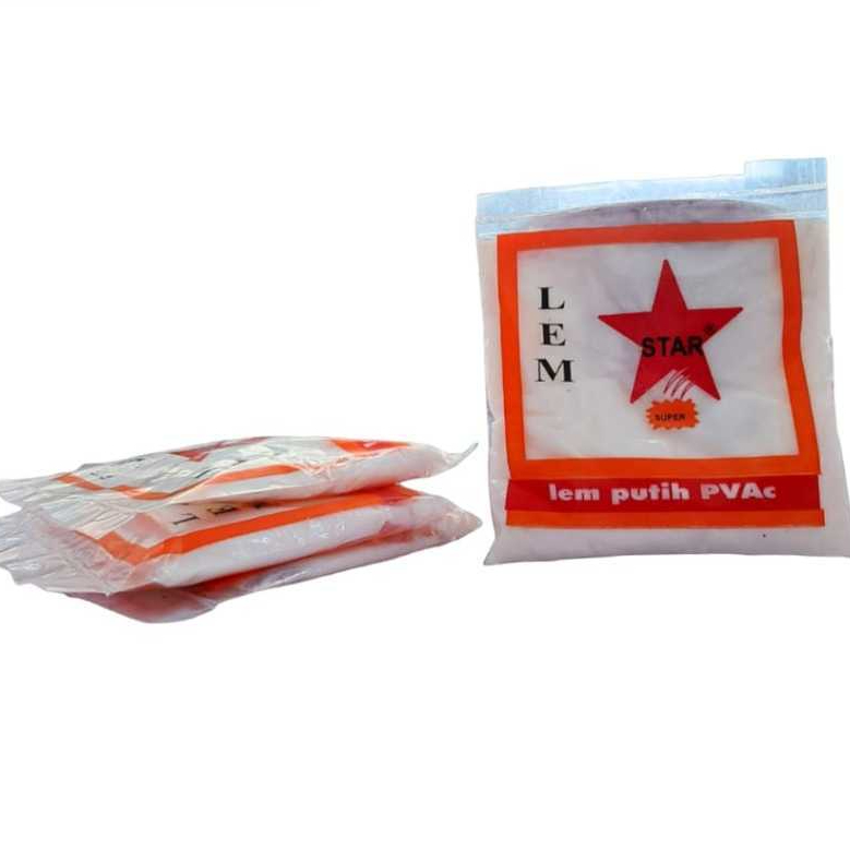 

LEM PUTIH STAR SUPER LEM PVAC LEM KAYU / LEM SLIME 300G LEM FOX KAYU