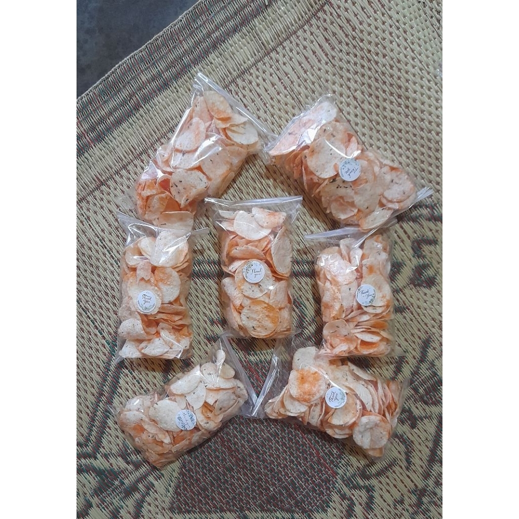 

kripik opak reyah enak tinggal makan