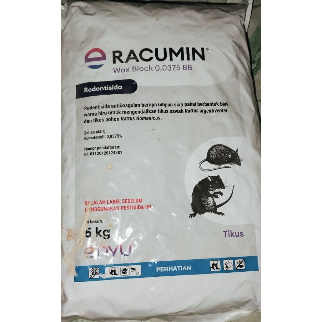 Racun Tikus RACUMIN 5 Kg