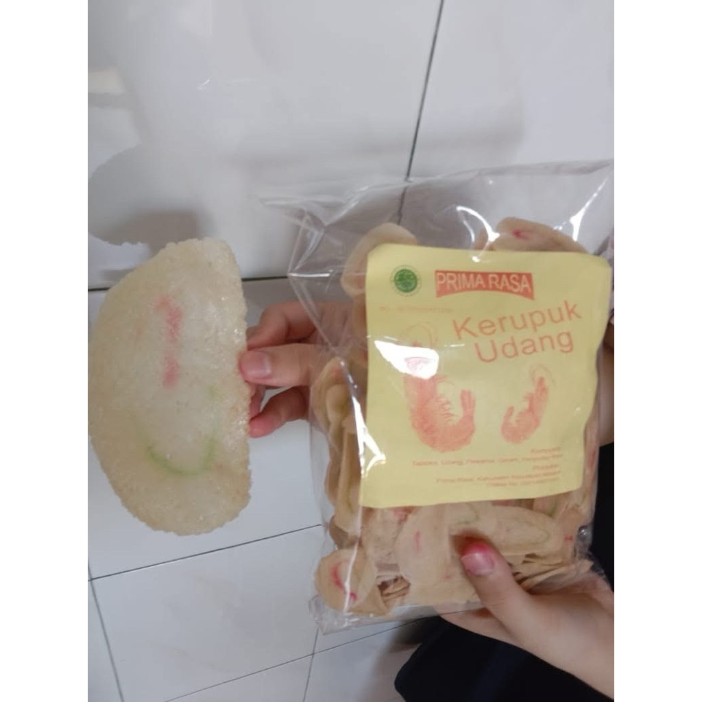 

Kerupuk Udang Prima Rasa berat 250-500 gram asli pulau rangsang