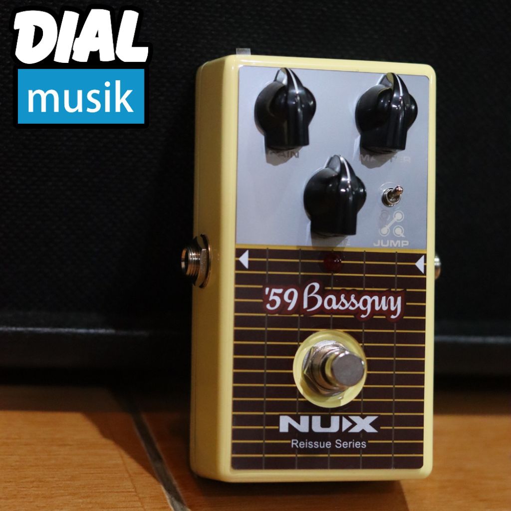 NUX NRO7 BassGuy Overdrive - Efek Bass Overdrive Nux NRO-7 Original