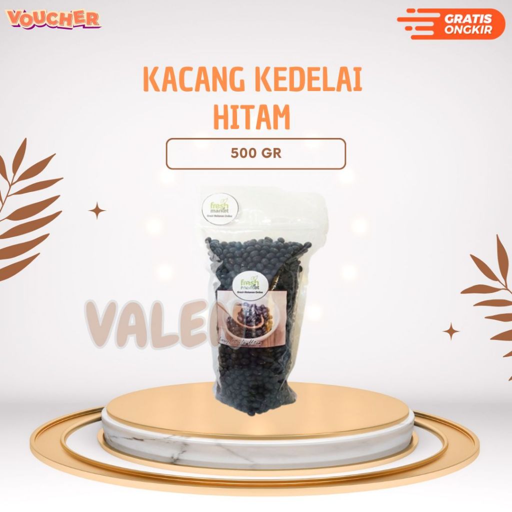 

Bahan Dasar - Kacang Kedelai Hitam - 500 Gram - HALAL