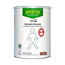

[oddsolshop] pekanbaru/Appeton WG Cokelat 900GR Weight Gain Adult Powder Drink Bubuk Minum Coklat
