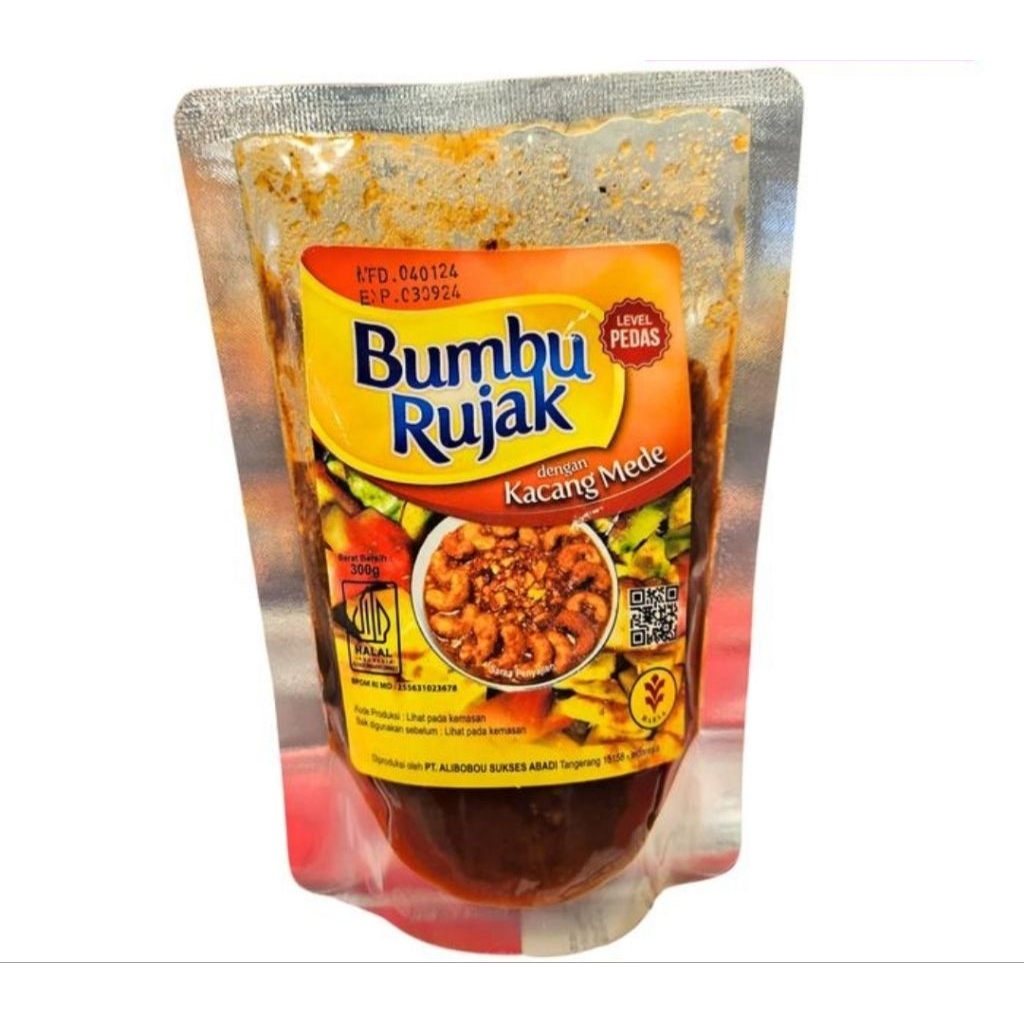 

Haesa Bumbu Rujak Kacang Mede Pedas 300 gram / bumbu rujak