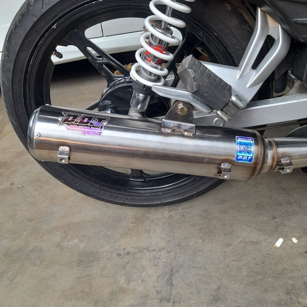 Knalpot standar racing original D.O.T Muffler Jupiter Jupiter robot vega zr vega R vega new suara ba