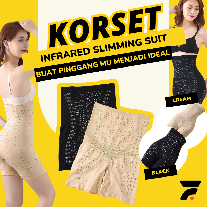 korset corset cd celana dalam alat pengencang pantat paha pelangsing pinggang badan stagen KORSET IN