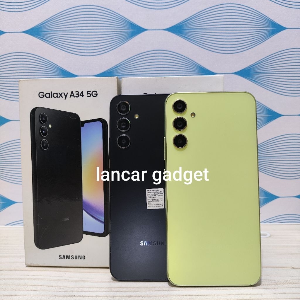 SAMSUNG A34 5G 8/128GB & 8/256GB SECOND SEIN