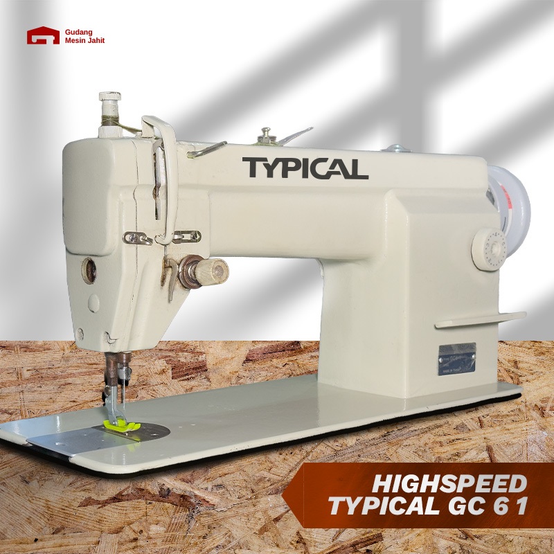 MESIN JAHIT TYPICAL GC 61 | MESIN JAHIT INDUSTRI HIGHSPEED JAHIT LURUS | MESIN JAHIT SECOND LIKE NEW