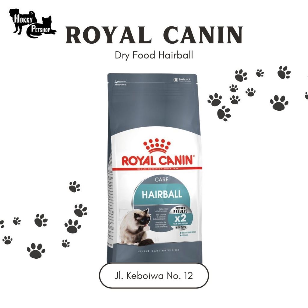 Royal Canin Hairball 400 g / Royal Canin Hairball 2 kg / Makanan Kucing Royal Canin