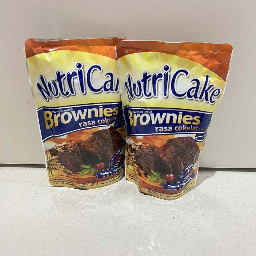

Nutricake Brownies Rasa Cokelat 230 gr