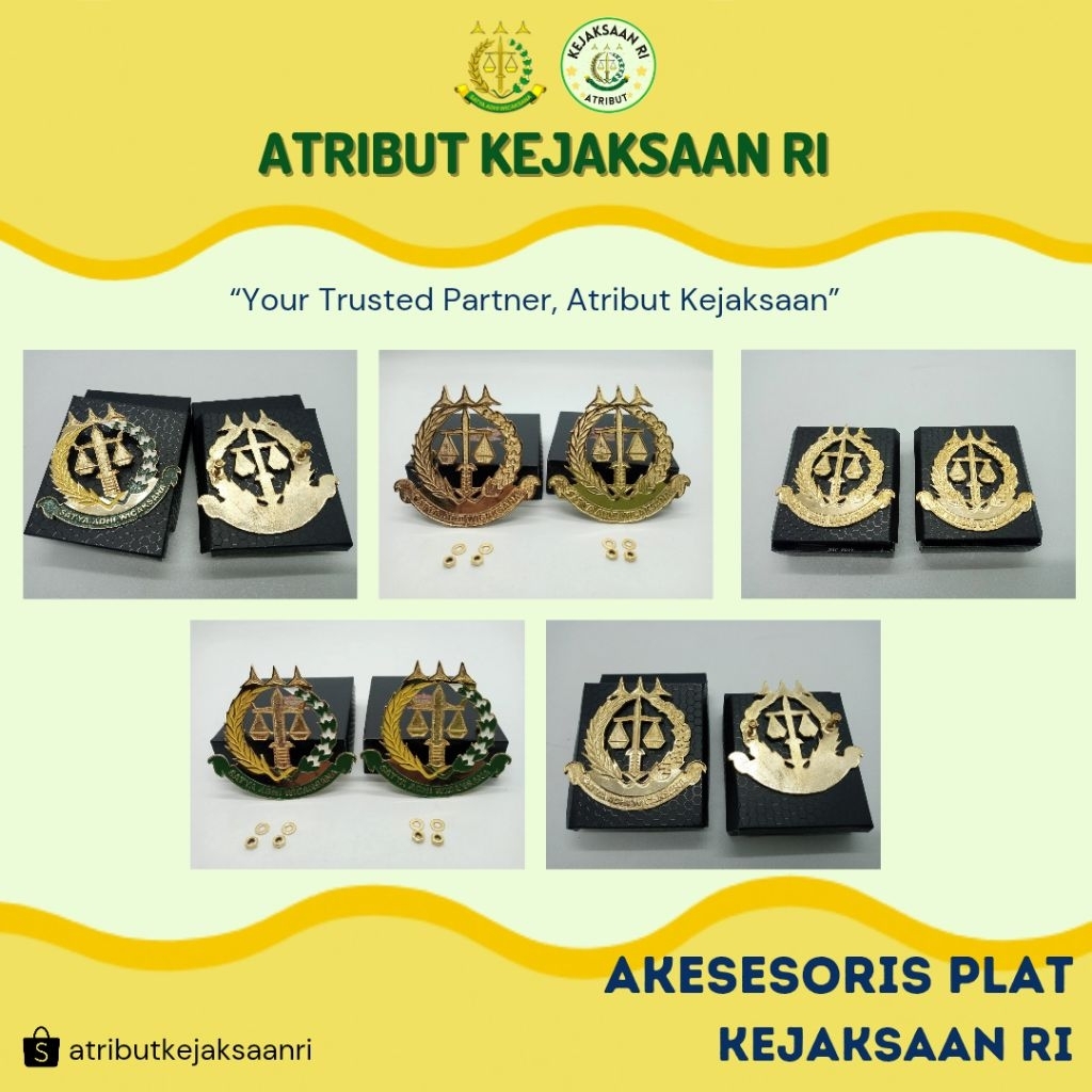 

ATRIBUT KEJAKSAAN RI - AKSESORIS PLAT MOBIL KEJAKSAAN RI