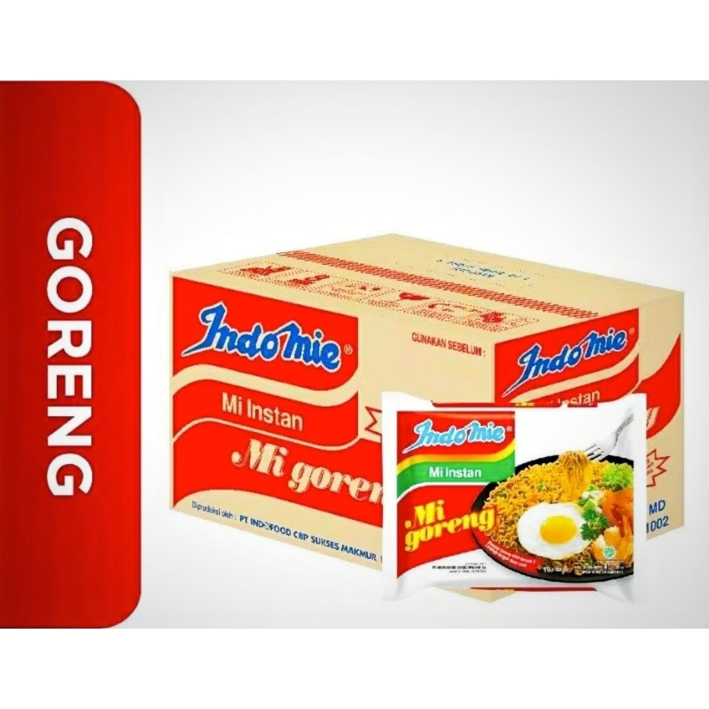 

[1 karton isi 40 pcs] Indomie goreng mie instant variant rasa