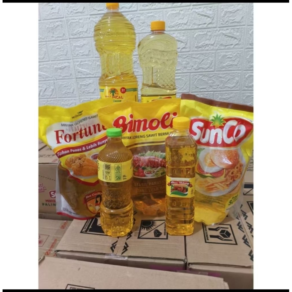 

Aneka minyak goreng premium 2 kali penyaringan