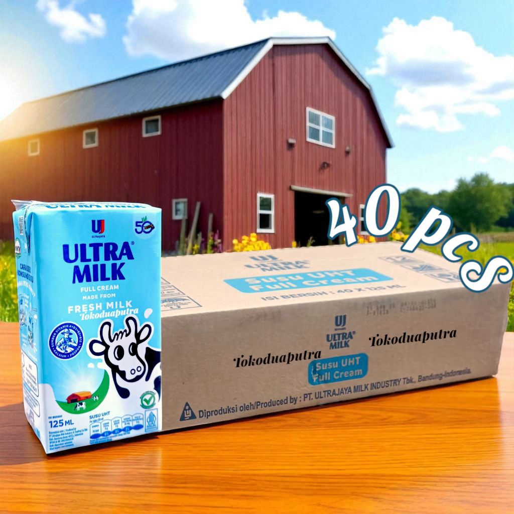 

Ultra milk full cream UHT 125 ml X 40 pcs (NEW) 1 karton