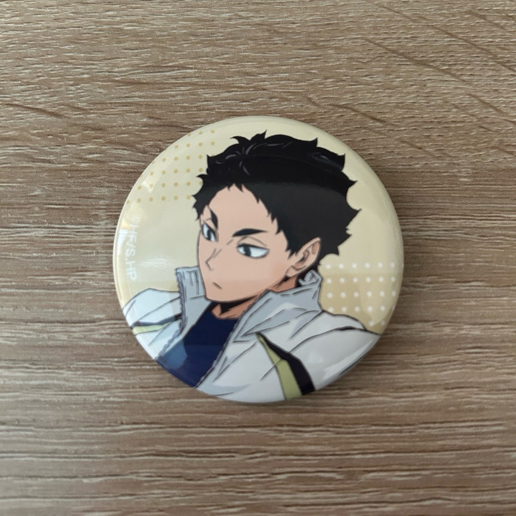 pin badge akaashi keiji haikyuu