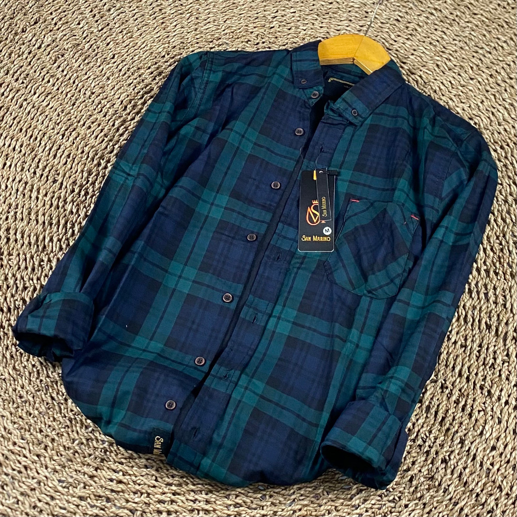 Kemeja Kekinian Kemeja Branded Jack Brown X Spvrtan X San Marino Flanel Erigol Kemeja Limited