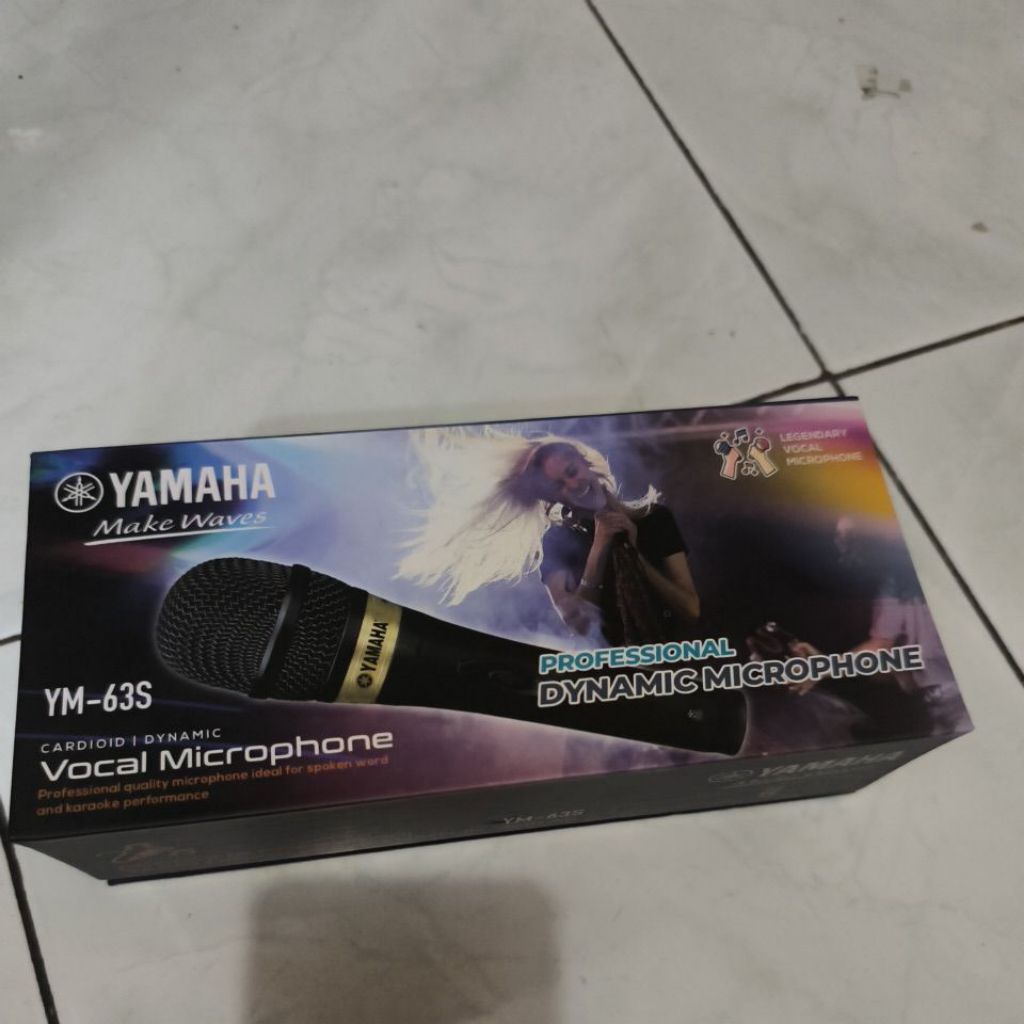 mic yamaha ym 63s ori