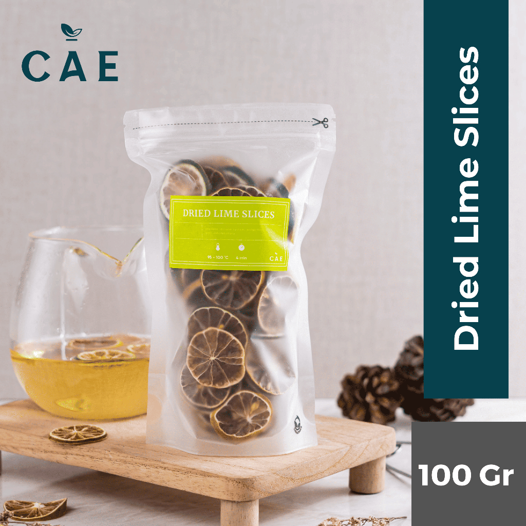

Dried Fruit Lime Jeruk Nipis Slices Kering Natural 100 Gram