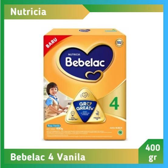 

Bebelac 4 Grogreat+ Susu Bubuk Kotak Pertumbuhan Anak 400gr