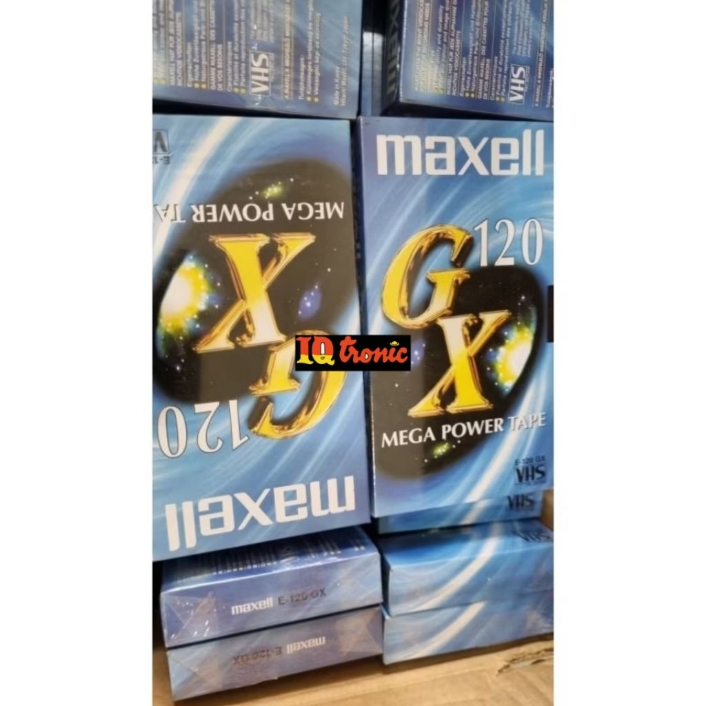 Maxell GXL Mega Power Tape VHS