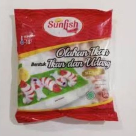 

Sunfish ikan bentuk woke udang 500gram