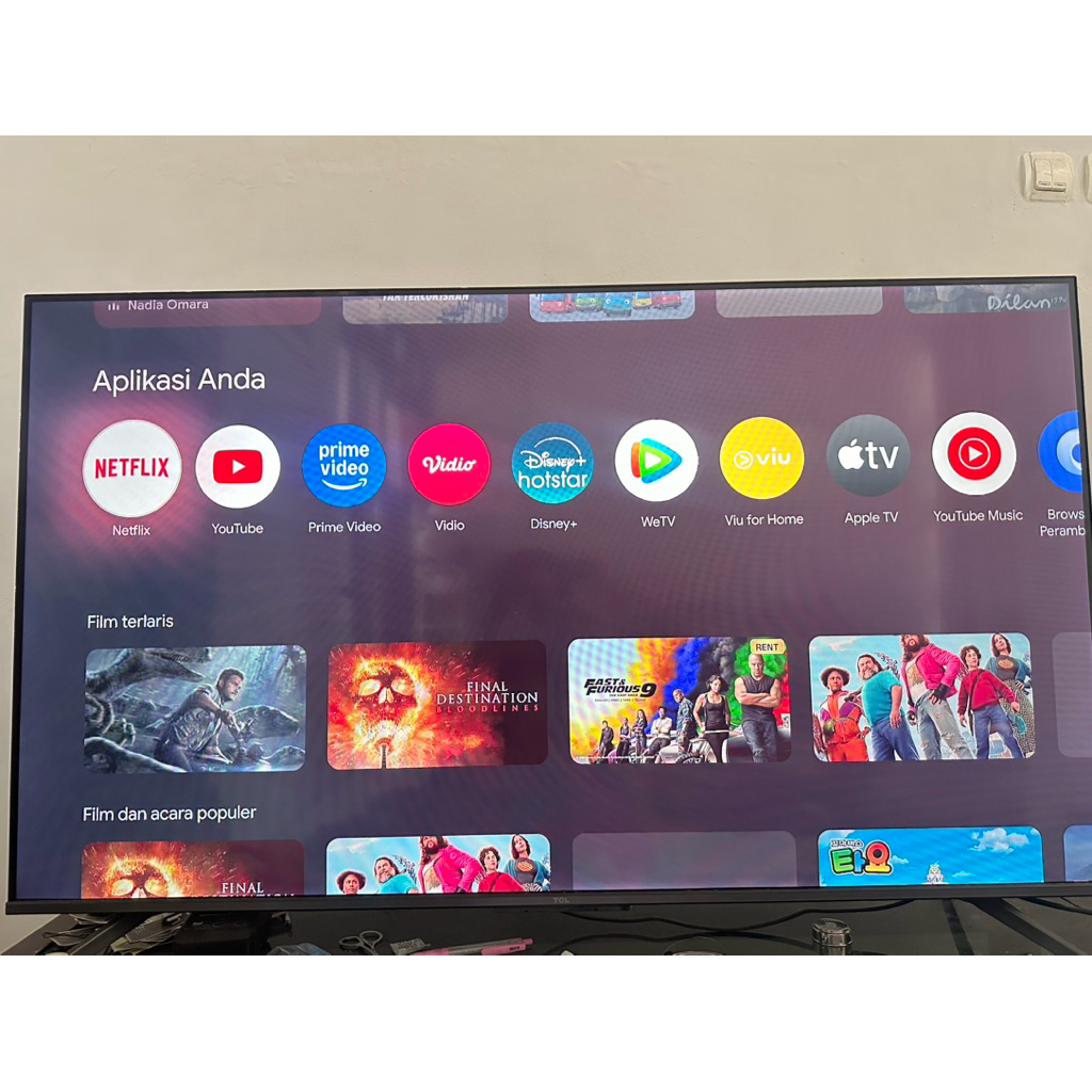 Smart TV TCL 50 inch QLED 4K