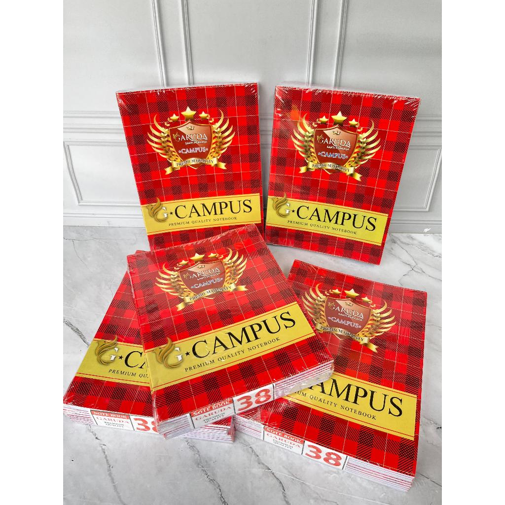 

( PROMO ) Buku Tulis Garuda Campus Ukuran Kwarto Isi 38 Lembar - Buku Tulis